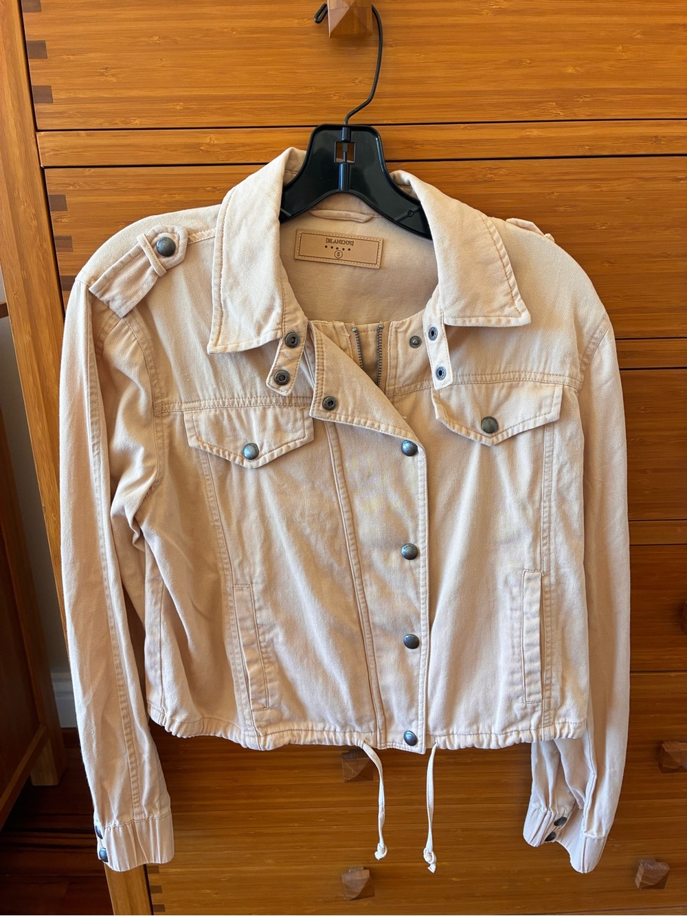 BlankNYC Drawstring Utility Jacket Womens Small